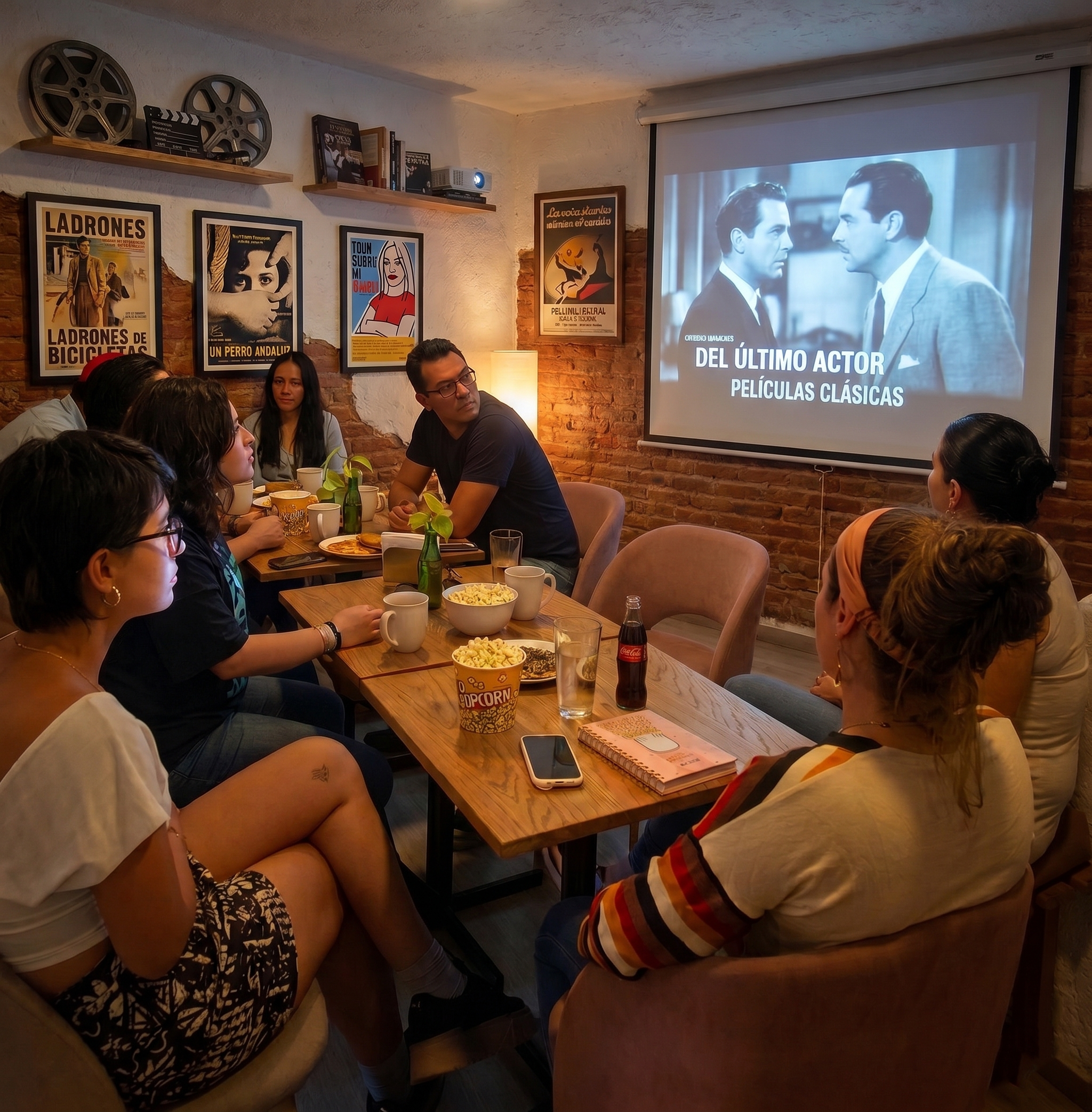 Sesión de cine club